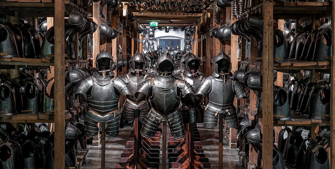 Styrian Armoury (Landeszeughaus), Graz, Styria, Austria
